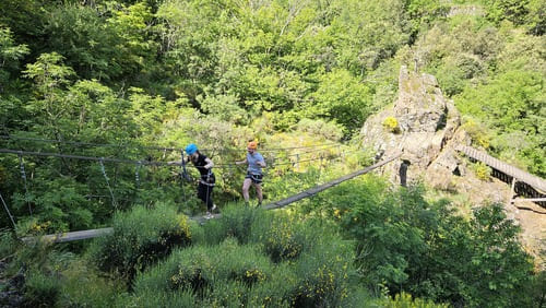 Via Ferrata du Pont du Diable à Thueyts (Ardèche)